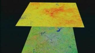 link to multimedia item number 928 entitled 'Atlanta Heat Island:  Landsat Land Use Classification and Thermal IR Data'. Description is 'A comparison of land use and thermal infrared data of Atlanta from Landsat'