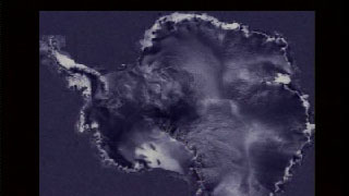 link to multimedia item number 993 entitled 'Antarctica: Larsen Pre-shot (without box)'. Description is 'This animation is a set up shot for editing in post production to compare images of the Larsen Ice Shelf.'