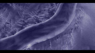 link to multimedia item number 1004 entitled 'East Antarctic Ice Streams #2'. Description is 'Ice Streams in east Antarctica'
