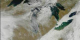 SeaWiFS true color image of a midwest snow belt taken on March 13, 2000 