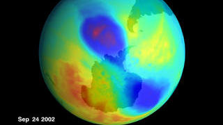 Stratospheric ozone for September 24, 2002