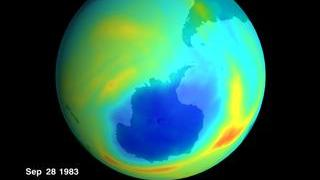 Stratospheric Ozone for September 28, 1983.