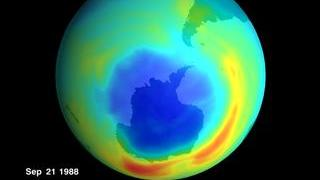 Stratospheric Ozone for September 21, 1988.