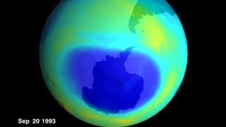 Stratospheric Ozone for September 20, 1993.
