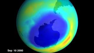 Stratospheric Ozone for September 10, 2000.