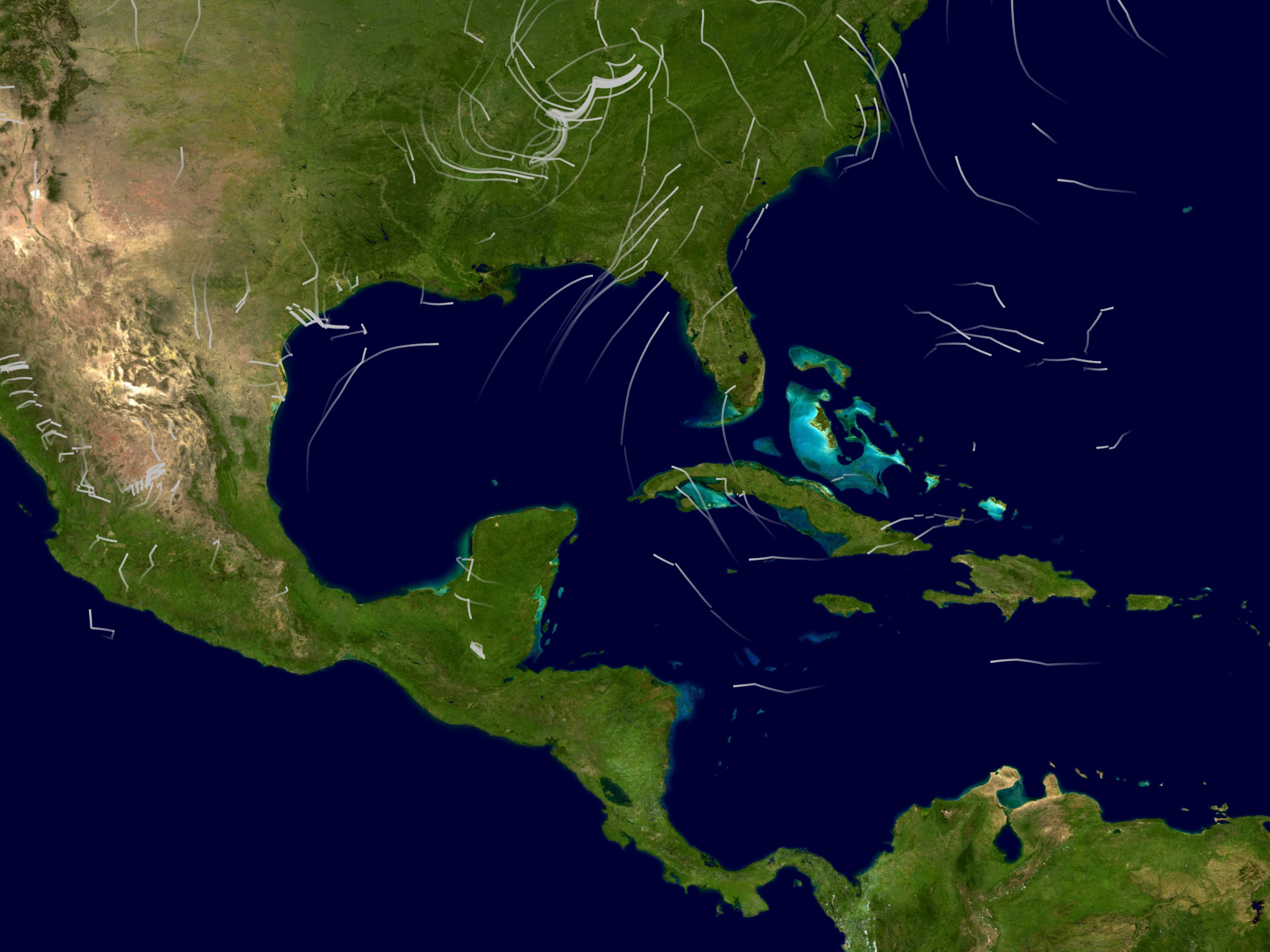 August 31, 2005 - Katrina is now classified as a Tropical Depression with winds of 28.8 mph.