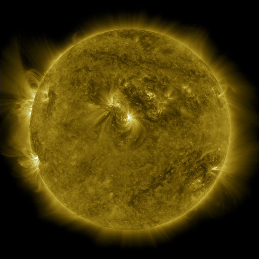Ten years of SDO AIA 171 angstrom data, 4Kx4K with color table.  Frames are sampled approximately one image every hour.