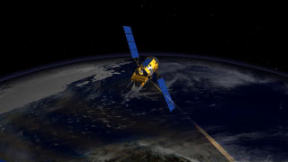 This animation reveals Glory's APS taking polarimetric measurements along the satellite ground track within the solar reflective spectral region (0.4 to 2.4 micrometers).