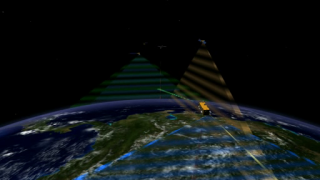 Animation of the A-train including the Glory satellite.