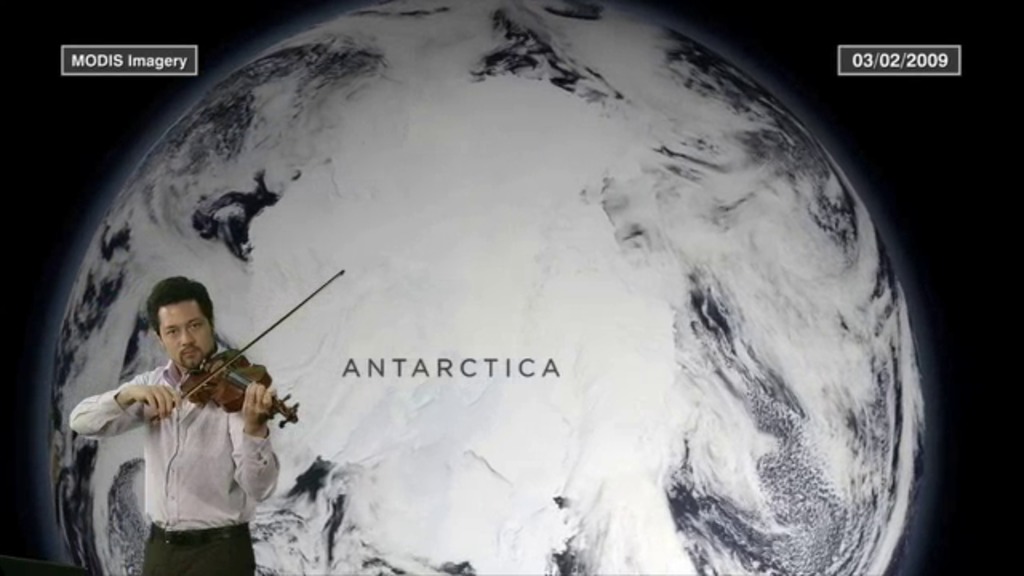 Short recap video of the 2010 Earth Day DLN webcast with Kenji Williams performing "Bella Gaia" and Dr. Christopher Shuman discussing his work in Antarctica and the changes our polar regions have been undergoing.For complete transcript, click here.