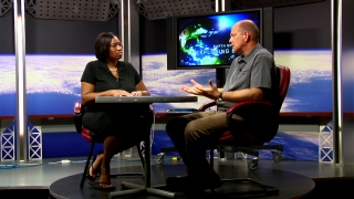 Earth Science Week 2010 Kickoff This daytime talk show style video introduces the energetic theme of Earth Science Week, how NASA and energy are connected, and looks in depth at some of the resources available to science educators inside the Earth Science Week Kit. Hosted by Trena Ferrell-Branch, the video features an interview with Dr. Eric Brown De Colstoun and Theresa Schwerin.   For complete transcript, click  here .