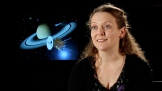 Since she was a little girl, Carrie Anderson has wanted to be an astronomer. Now, as a space scientist at NASA Goddard Space Flight Center, Carrie studies the atmosphere on Titan, one of Saturn's moons and the second largest moon in the solar system. Titan is also a model for what the early Earth might have been like. To learn about Titan, she uses an instrument on the Cassini spacecraft called CIRS.   For complete transcript, click  here .