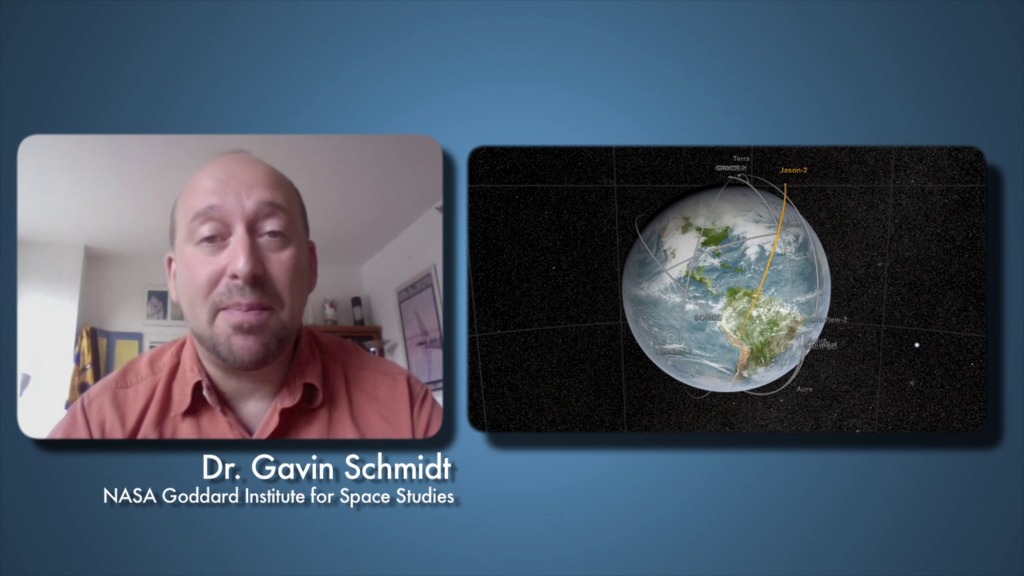 Dr. Gavin Schmidt, Research Physical Scientist at the Goddard Institute for Space Studies (GISS), talks about the role of modeling at NASA. Driven by satellite data collected across the various Earth systems (air, water, land, ice), these powerful computer models allow scientists such as Gavin to study changes across our planet, to better understand the consequences of such changes on the Earth and its inhabitants, but also to look at potential changes in the future.For complete transcript, click here.