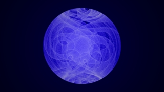 The Vela pulsar outlines a fascinating pattern in this movie showing 51 months of position and exposure data from Fermi's Large Area Telescope (LAT). The pattern reflects numerous motions of the spacecraft, including its orbit around Earth, the precession of its orbital plane, the manner in which the LAT nods north and south on alternate orbits, and more. The movie renders Vela's position in a fisheye perspective, where the middle of the pattern corresponds to the central and most sensitive portion of the LAT's field of view. The edge of the pattern is 90 degrees away from the center and well beyond what scientists regard as the effective limit of the LAT's vision. Better knowledge of how the LAT's sensitivity changes across its field of view helps Fermi scientists better understand both the instrument and the data it returns.  Credit: NASA/DOE/Fermi LAT Collaboration   For complete transcript, click  here .