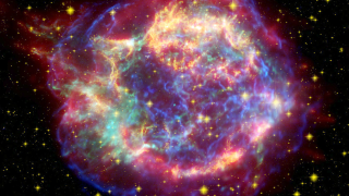 The husks of exploded stars produce some of the fastest particles in the cosmos. New findings by NASA's Fermi show that two supernova remnants accelerate protons to near the speed of light. The protons interact with nearby interstellar gas clouds, which then emit gamma rays.  Short narrated video.   For complete transcript, click  here .