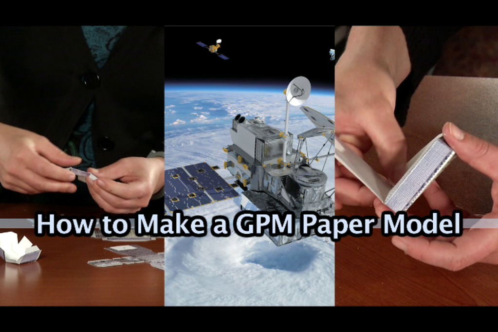 Short step-by-step video for the GPM paper model.