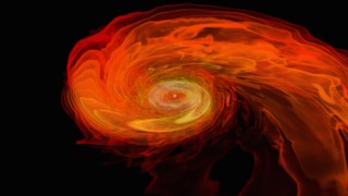 Edited video with music of the 4k neutron star merger simulation.   Credit: NASA/AEI/ZIB/M. Koppitz and L. Rezzolla  Music: 
