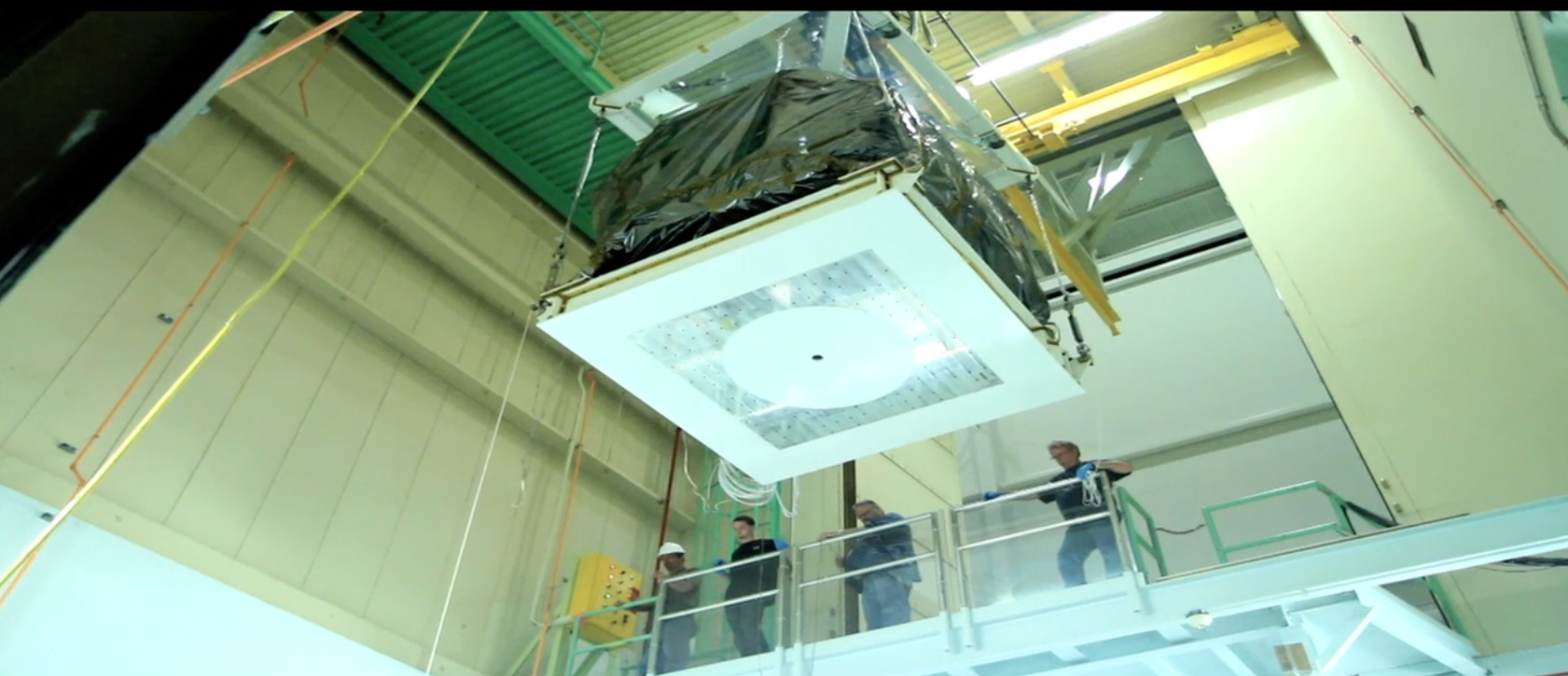 B-roll video of the Webb Telescope’s Integrated Science Instrument Module (ISIM) vibration tests. 