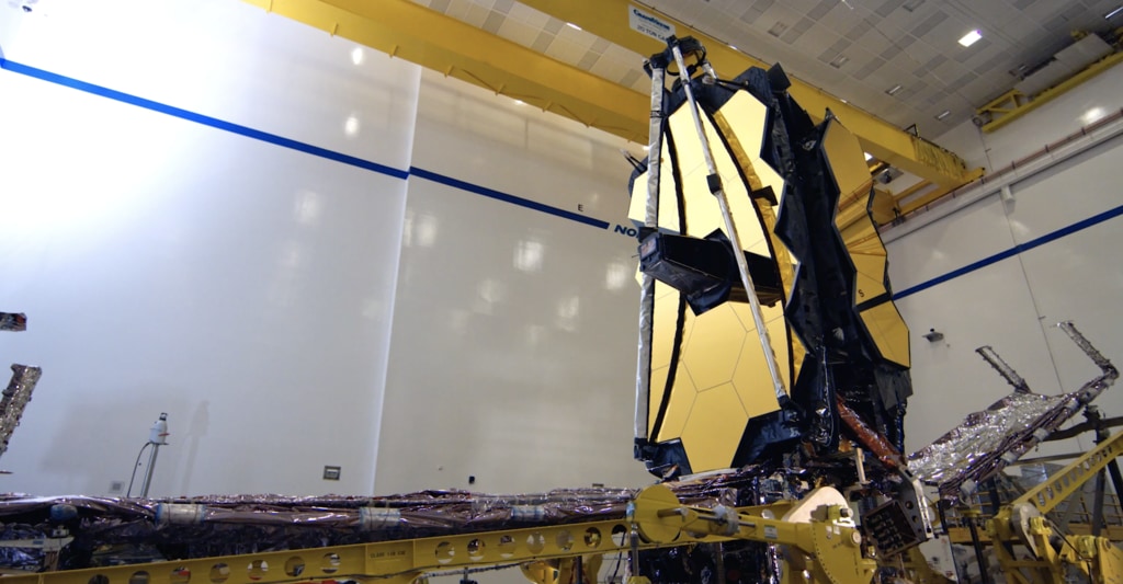 The James Webb Space Telescope is now an assembled observatory.  NASA and Northrop Grumman engineers successfully connected the observatory's two halves. Webb is the most powerful and complex space telescope NASA has ever built.  Webb will explore the cosmos using infrared light from planets and moons within our solar system.  