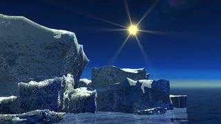 This is the standard definition version MPEG of the Ice Albedo(clean ice case) Animation.