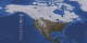 Visualization of North America Snow Cover Map for the period of July 1, 2009 - March 11, 2012.