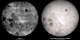 Side by side comparison of the first ever photograph of the lunar far side, from Luna 3, and a visualization of the same view using LRO data. The LRO Moon includes latitude and longitude lines at 15-degree intervals.