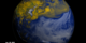 There are two images showing surface ozone over Asia and the North Pacific on June 2 and June 5, 2013.