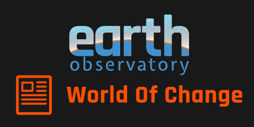 See for yourself how our planet is changing at the World of Change gallery featured on NASA’s Earth Observatory. Via time series satellite images, you can witness the unfolding transformation of Earth’s surface. Many different satellite data sets are featured on this site. As you’ve probably guessed, you can find Landsat—with its nearly five-decade archive—in heavy rotation here.