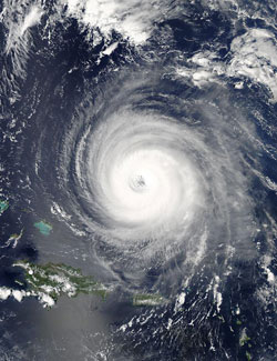 image of Hurricane Isabel