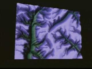 An animation of river erosion