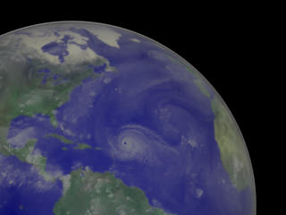 GOES 1995 Atlantic close-up Hurricane Parade (medium-resolution still)
