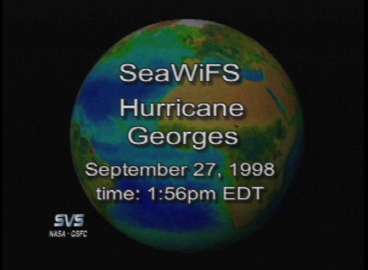 Preview Image for SeaWiFS Hurricane Georges September 27, 1998