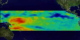 An animation of sea surface height anomaly in the Pacific Ocean from January 1997 through July 1998 as measured by TOPEX Poseidon