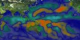 Precipitation Anomaly using SSM-I data from 1-97 to 5-98