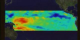 An animation of sea surface height anomaly in the Pacific Ocean from January 1997 to November 1998 as measured by TOPEX-Poseidon