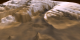 Mars north pole mesa