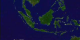 Average aerosol concentrations over Indonesia during the first half of October from 1979 through 1992, from Nimbus TOMS