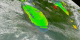 SeaWiFS false color (chlorophyll-phytoplankton levels) ocean and true color land of Chicago for 36 dates from September 15, 1997 to August 2, 1998