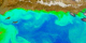 SeaWiFS false color (chlorophyll-phytoplankton levels) ocean and true color land of San Diego for 20 dates from September 9, 1997 to August 8, 1998