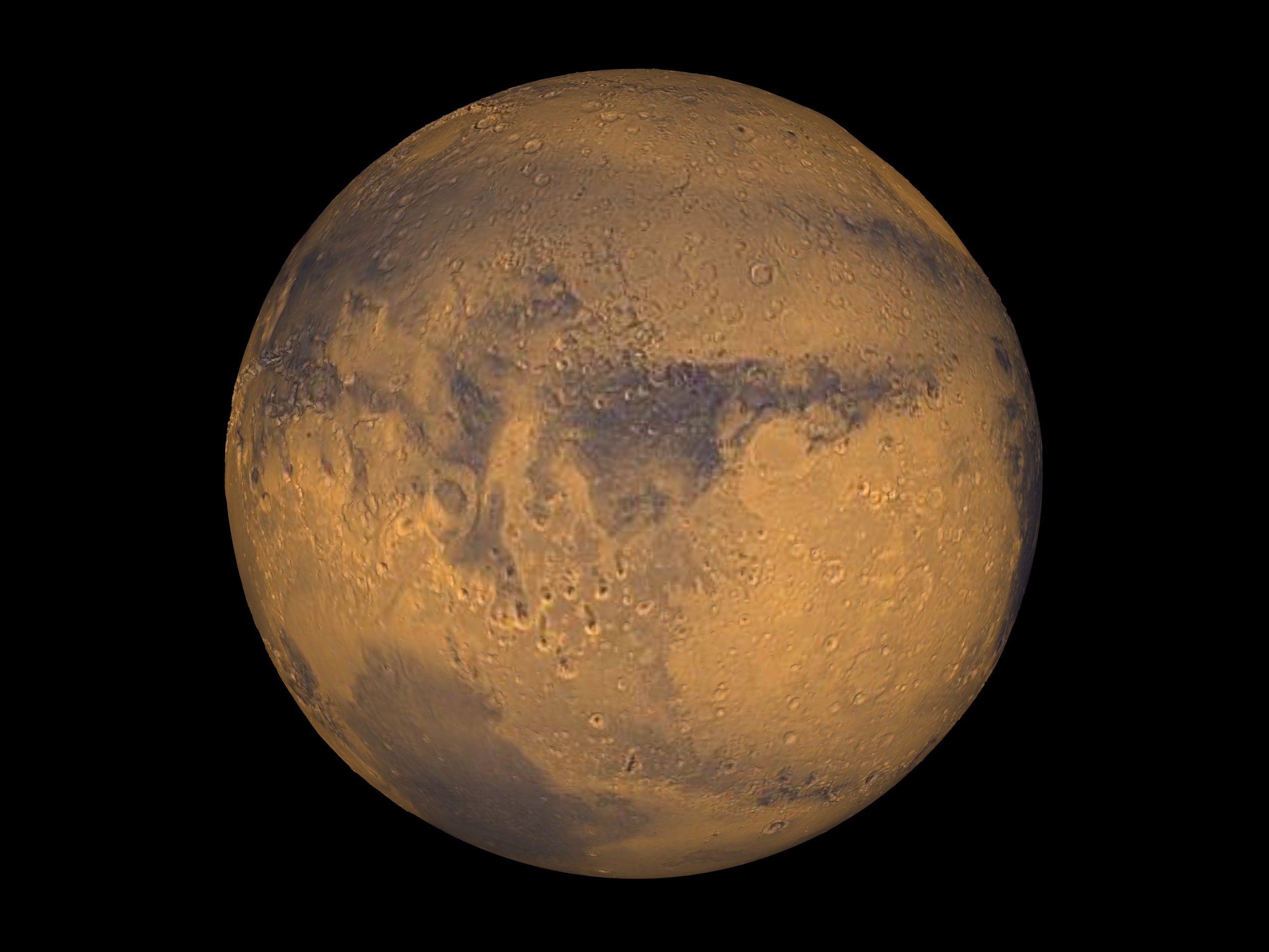 SVS: Mars Rotate (True Color)