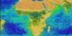 Viewing Africa Continent (data begins at Sept. 97 to June 99)