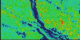 This animation starts with a false-color map of tree heights north of San Jose, Costa Rica, and changes to a close-up 3D cut-away of a section of the forest, also in false color.  Data from LVIS observations taken in March, 1998.
