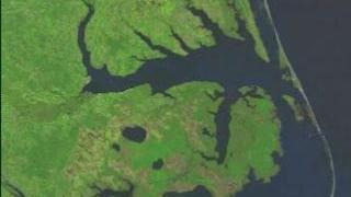 Link to Recent Story entitled: Landsat-7 Pamlico River Zoom: September 23, 1999