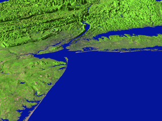 Mouth of the Hudson River