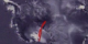 An animation of Byrds flight path overlaid on RADARSAT data of Antarctica