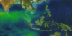 Tropospheric Ozone and Aerosol Index over Indonesia from July 6, 1997 to October 30, 1997