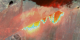 Infrared composite image of the Madikwe fire.