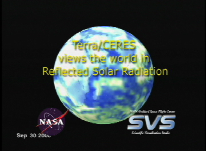 SVS: Terra/CERES Views the World in Reflected Solar Radiation - Daily Data