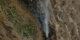 Close-up view of the smoke plume