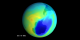 Stratospheric Ozone level for October 10, 1992.